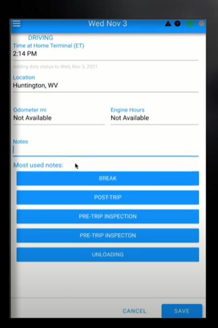 screenshot of BIT Web Portal